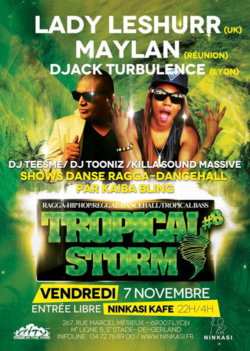 Lady Leshuur - Maylan - Djack Turbulence- 7 nov 2014