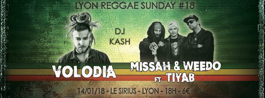 Lyon Reggae Sunday #17 @ Péniche Le Sirius | Lyon | Auvergne-Rhône-Alpes | France