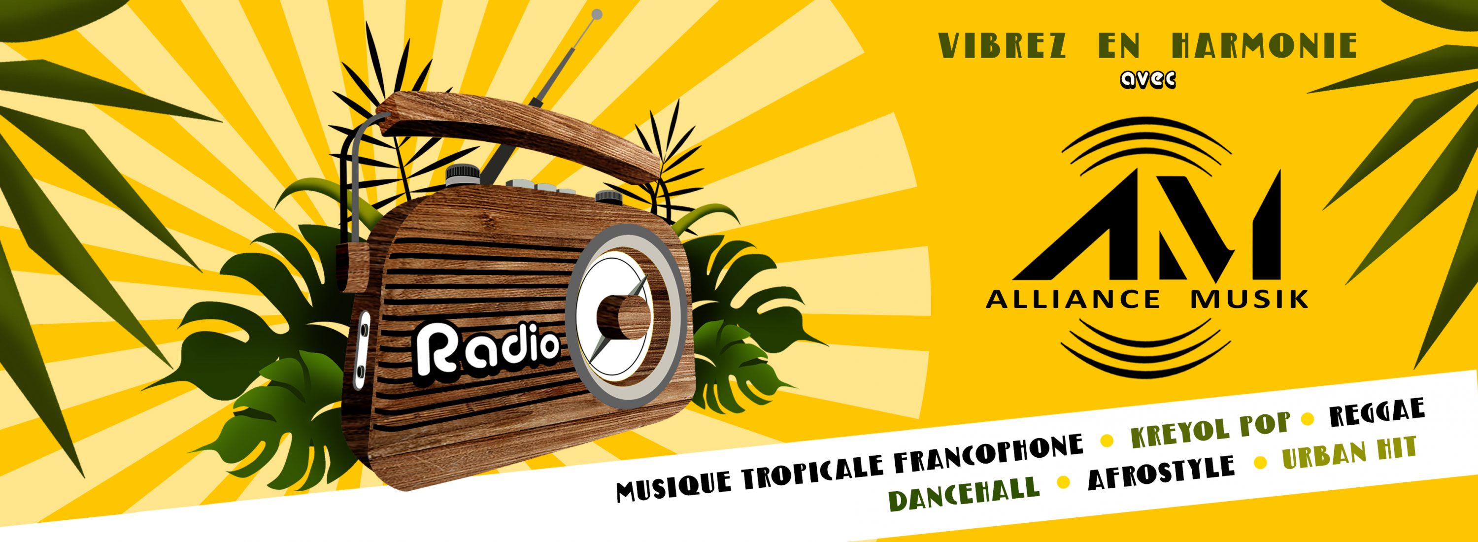 Alliance Musik radio streaming reggae musique tropicale