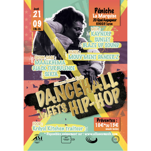 soirée dancehall ragga hip hop Lyon